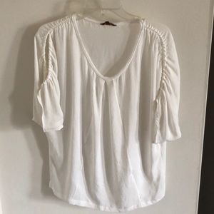 7 for All Mankind Open Shoulder Blouse
